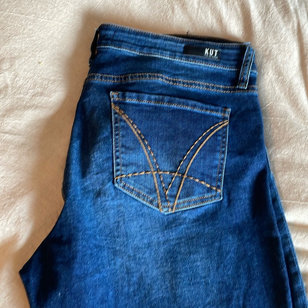 Kut from the Kloth jeans. 14 R. Dark wash.